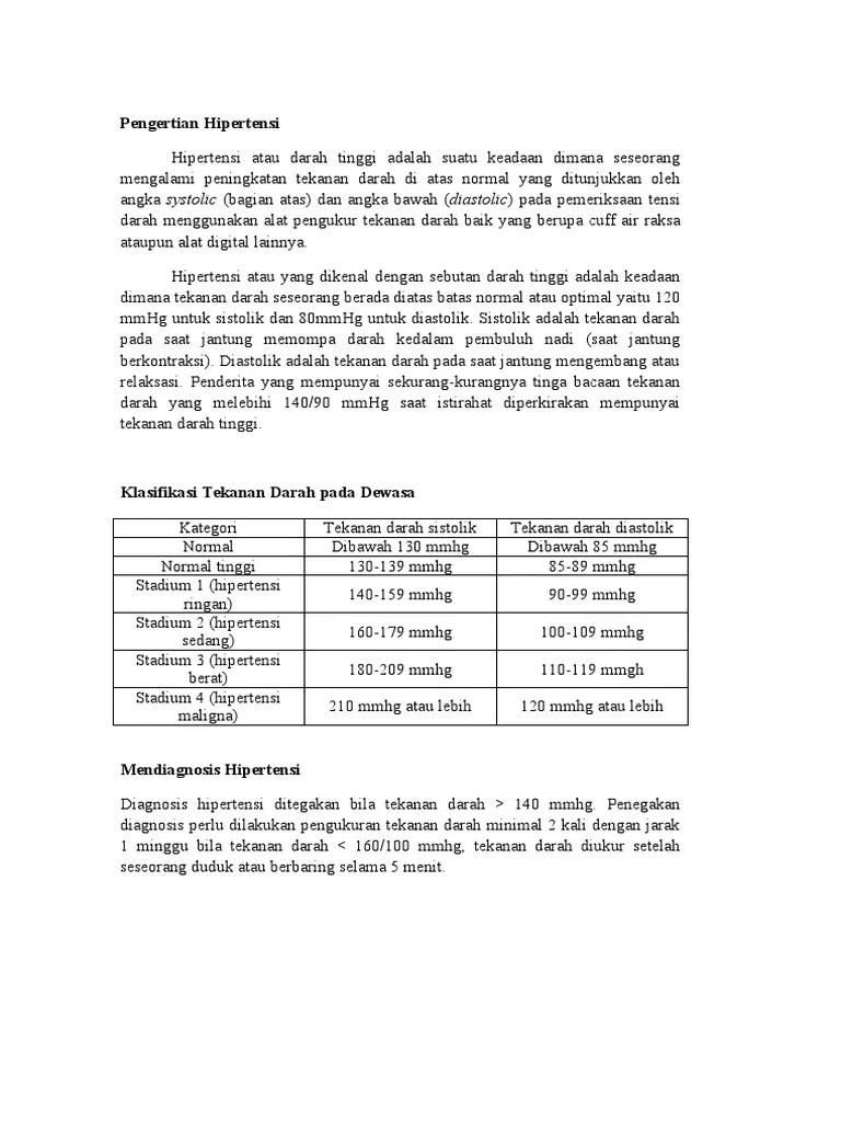 Materi Hipertensi | PDF