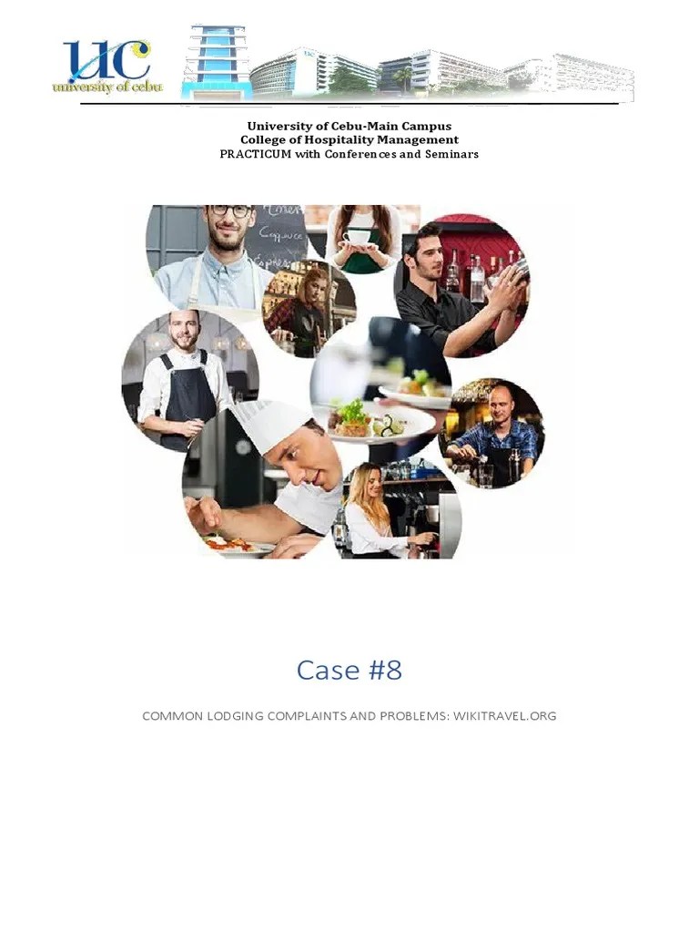 Case Study 8 Handling And Attending To Guests Complaints | PDF