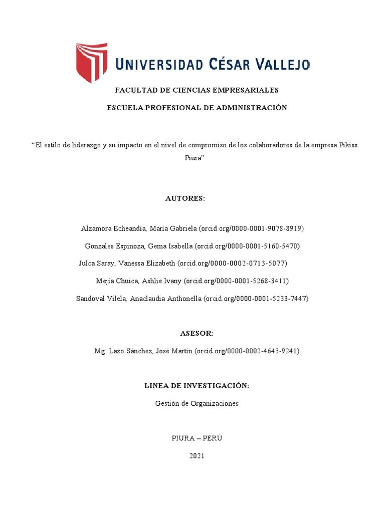 La Falta De Liderazgo En La Empresa Pikiis | Descargar Gratis PDF | Liderazgo | Business