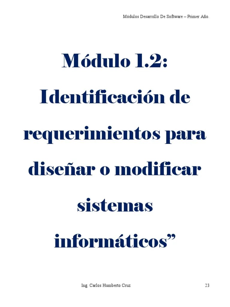 Modulo 1.2 | PDF | Software | Informática