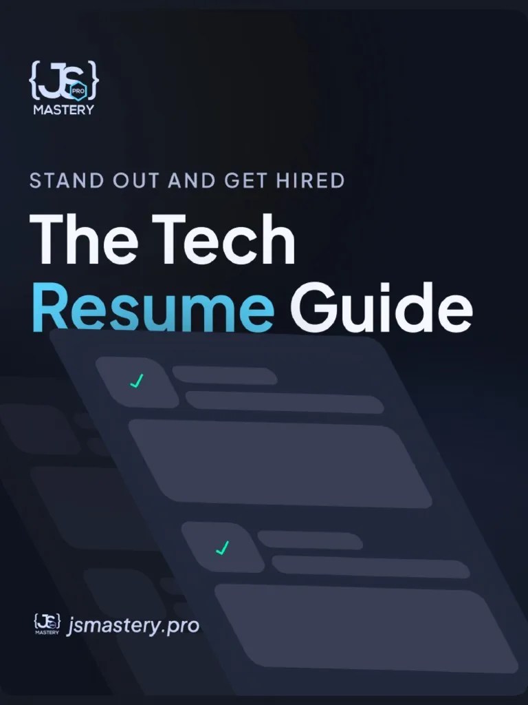 The Tech Resume | PDF | Résumé | Linked In
