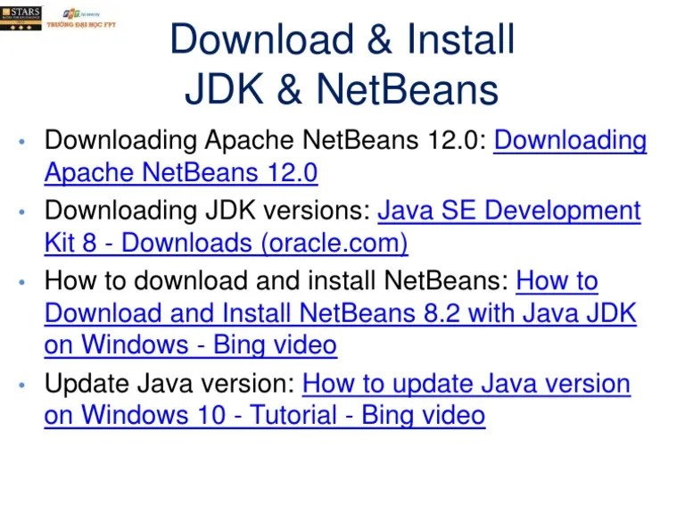 Install JDK & NetBeans 8 | PDF