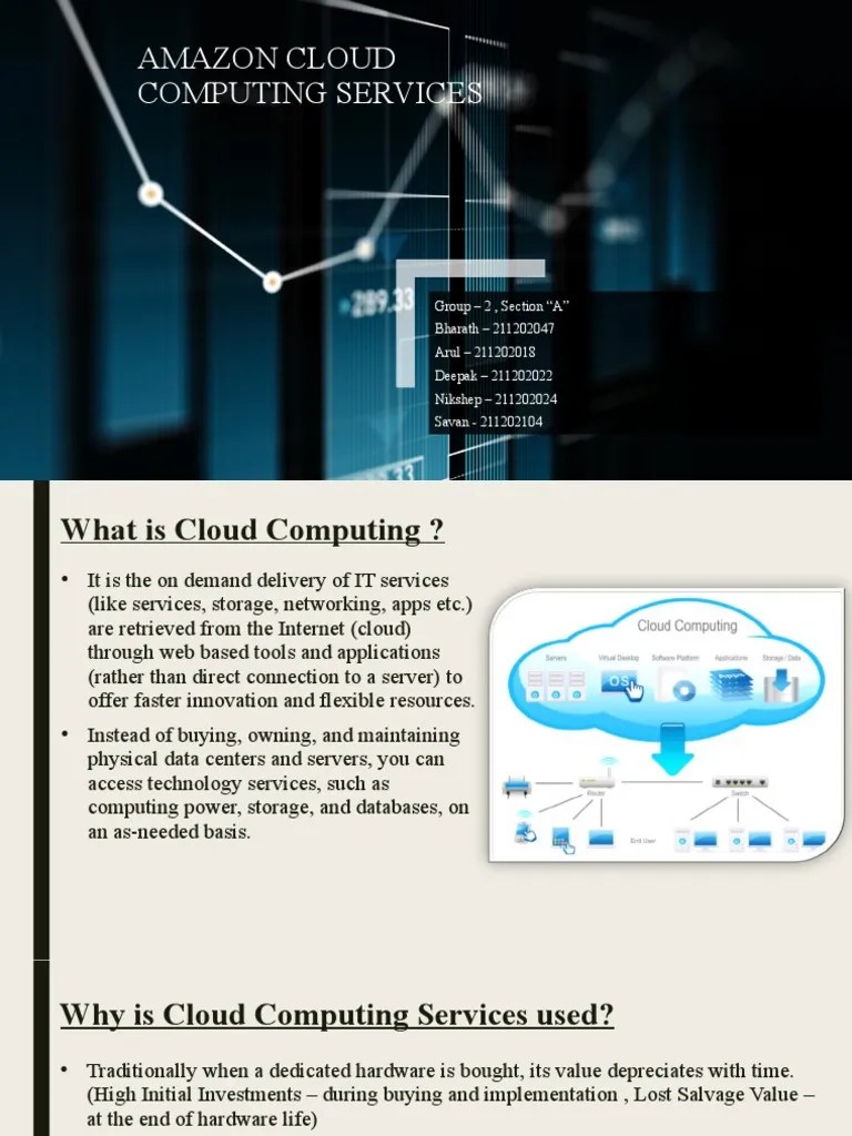 Amazon Cloud Computing Services | PDF | Cloud Computing | Amazon Web ...