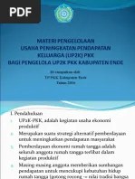 Usaha Peningkatan Pendapatan Keluarga (Up2k) - PKK | PDF | Bisnis