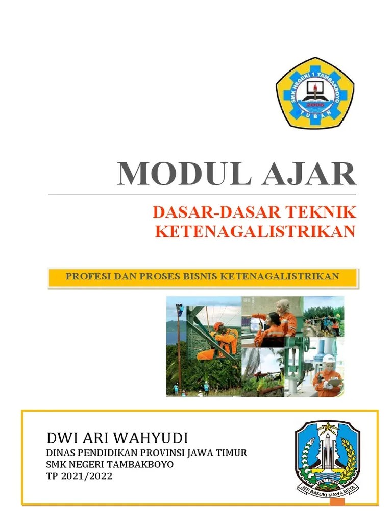 Modul Ajar Dasar-Dasar Teknik Ketenagalistrikan | PDF