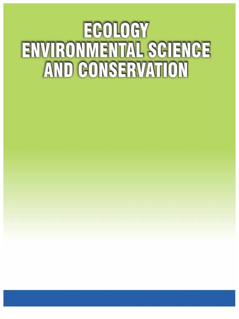 Ecology Environmental Science | PDF
