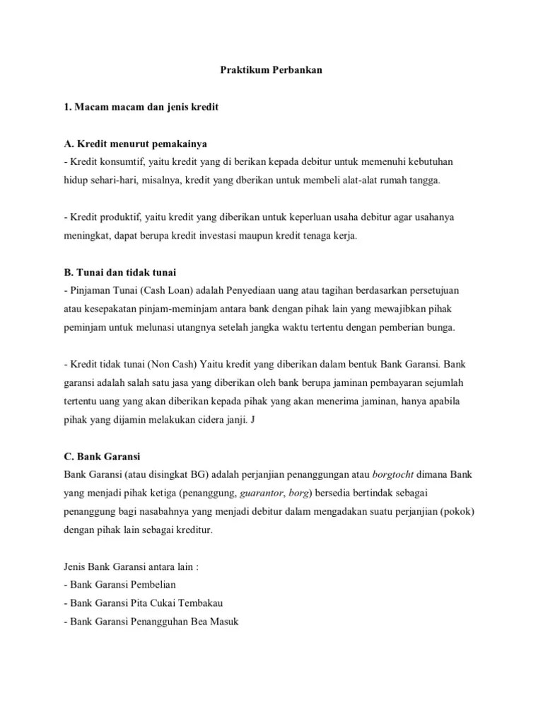 Praktikum Perbankan | PDF
