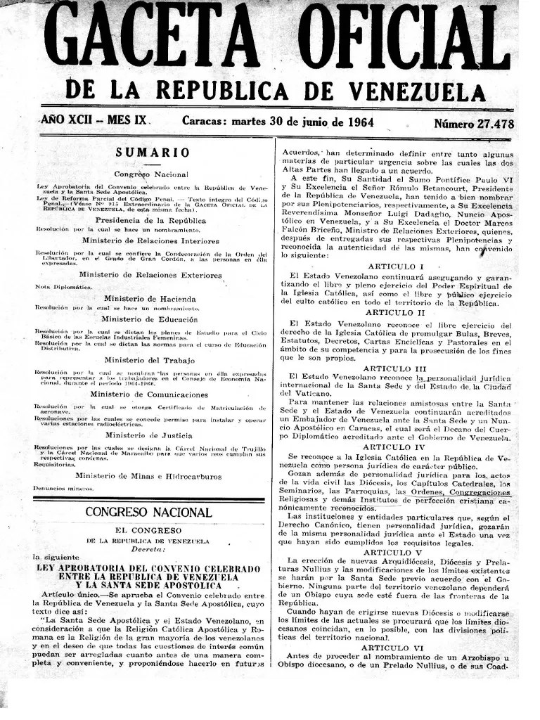 GACETA 1964 N27478 | PDF