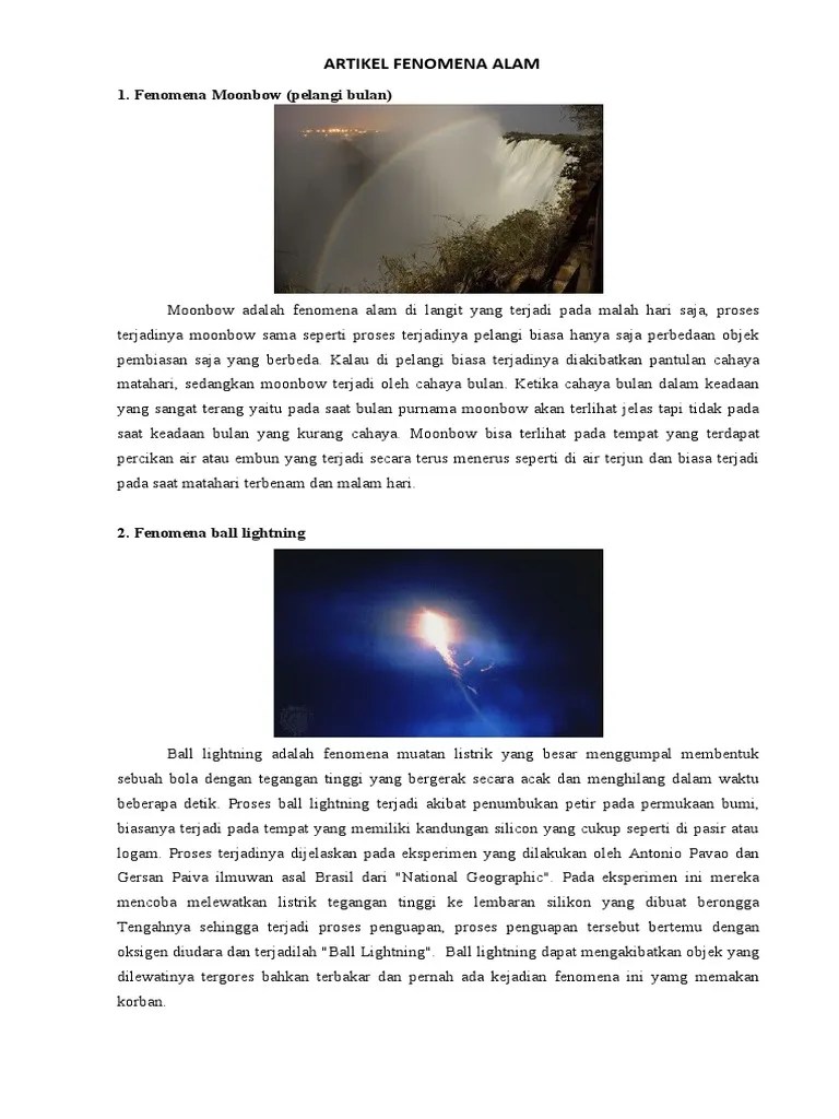 10 Fenomena Alam | PDF