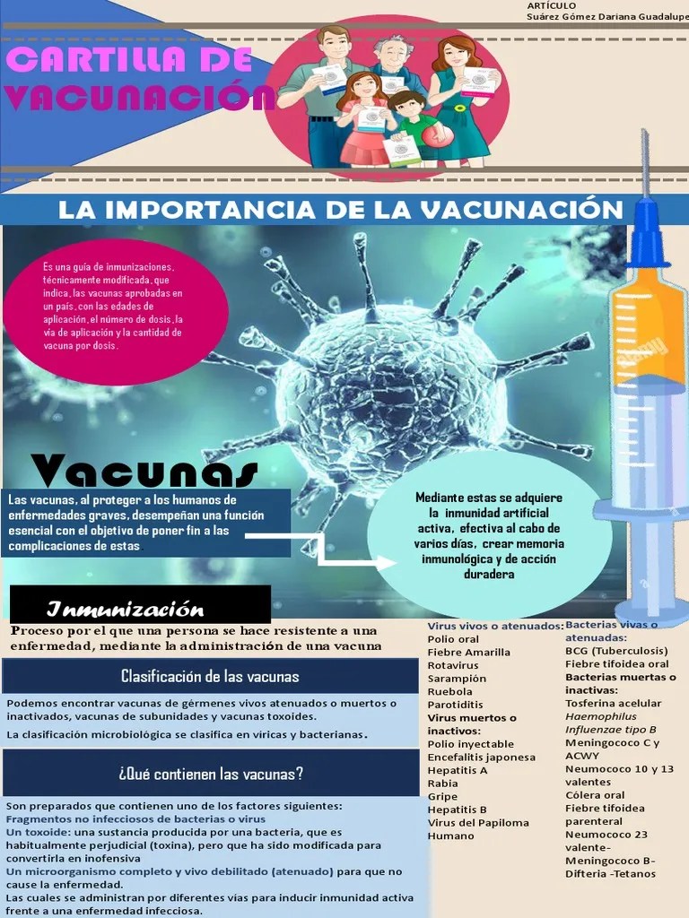 Esquema De Vacunación | PDF | Vacunas | Vacunación