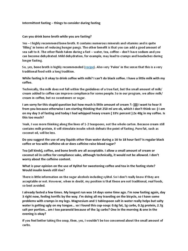 Intermittent Fasting Jason Fung | PDF | Dieting | Hypoglycemia