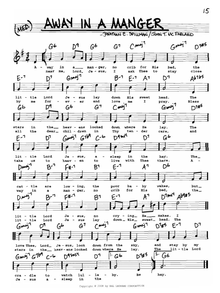 A Way In A Manger | PDF