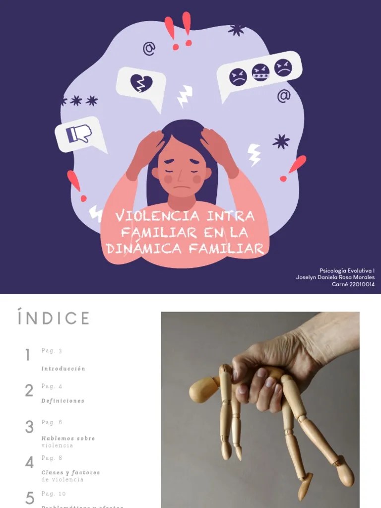 Violencia Intrafamiliar | PDF | Violencia | Violencia Doméstica