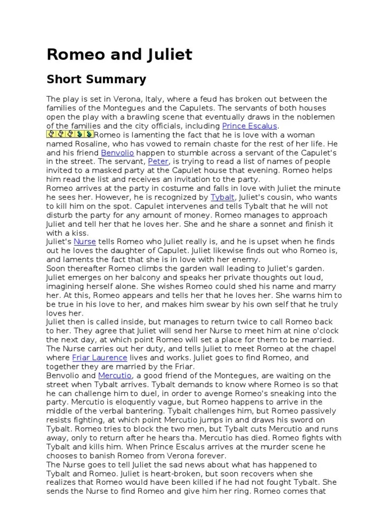 Romeo And Juliet | PDF | Characters In Romeo And Juliet | Juliet