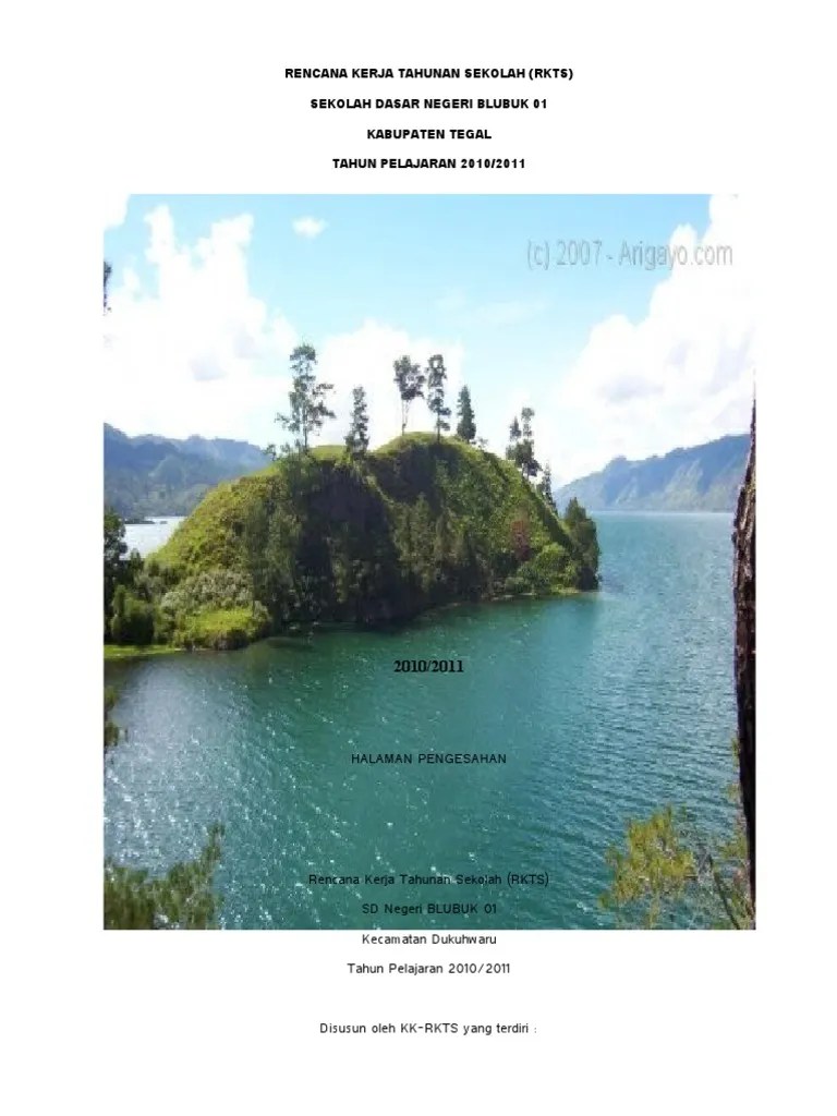 Rencana Kerja Tahunan Sekolah | PDF