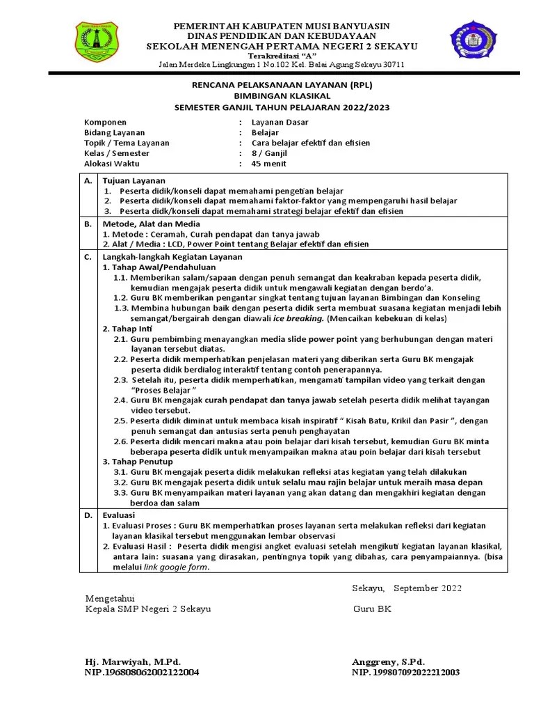 Cara Belajar Efektif Dan Efesien | PDF