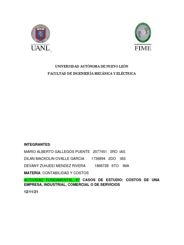 Contabilidad Y Costos | PDF | Costo | Business