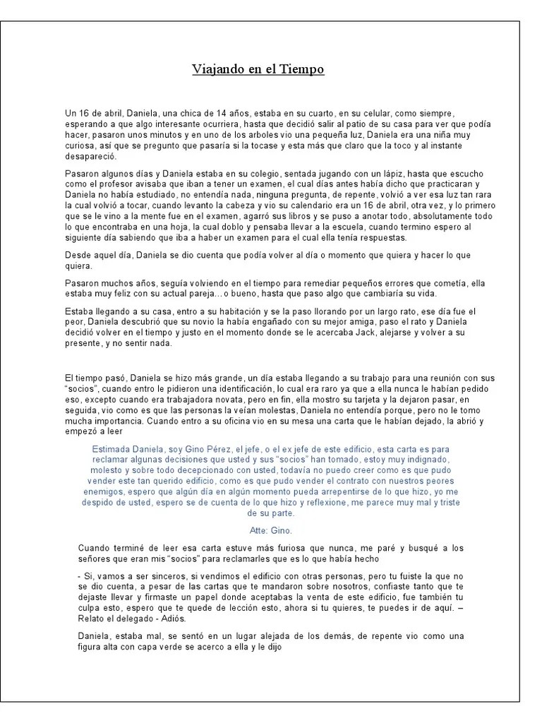 Viajando En El Tiempo | PDF