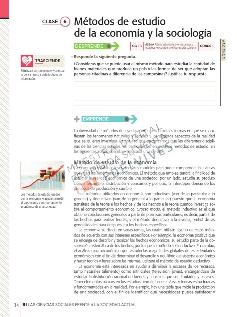 Metodos De Estudio De Las Ciencias Sociales | PDF | Método Científico ...