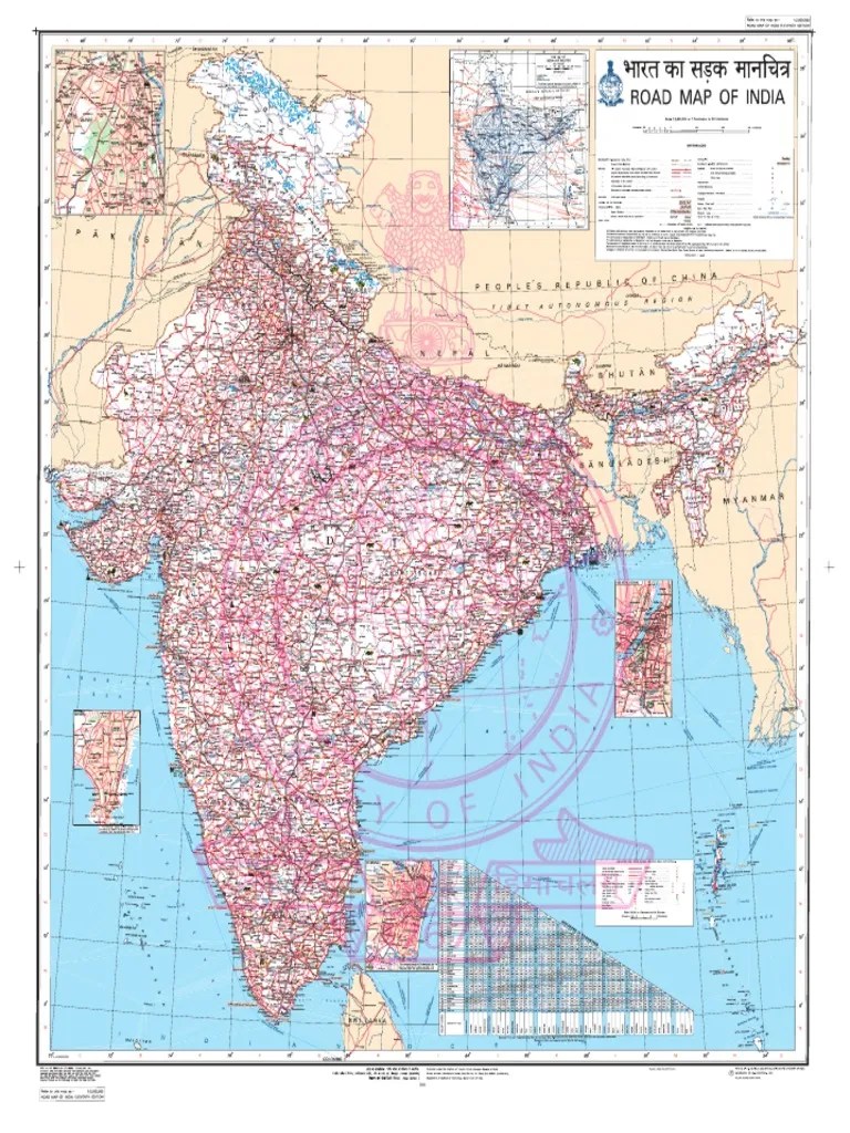 Document 1216 Road Map India 11TH Edition PDF.
