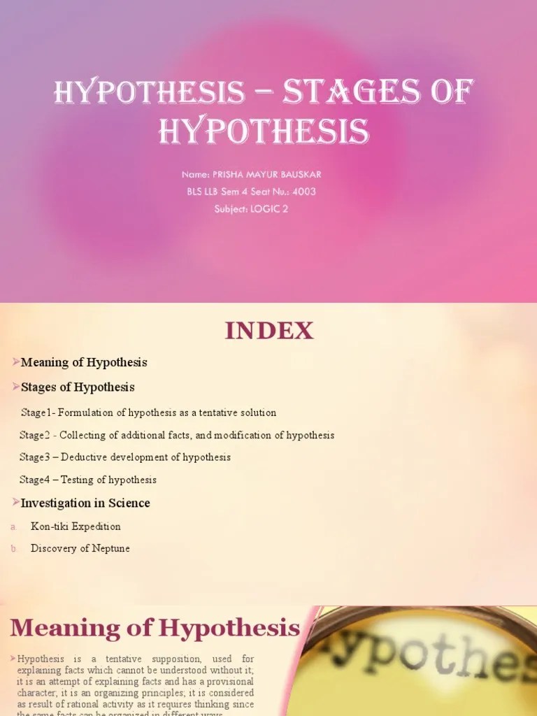 Logic 2 | PDF | Hypothesis | Planets