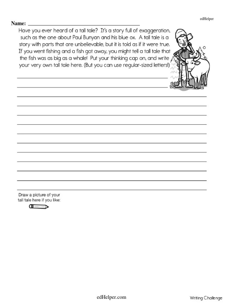 3rd grade writing worksheets
