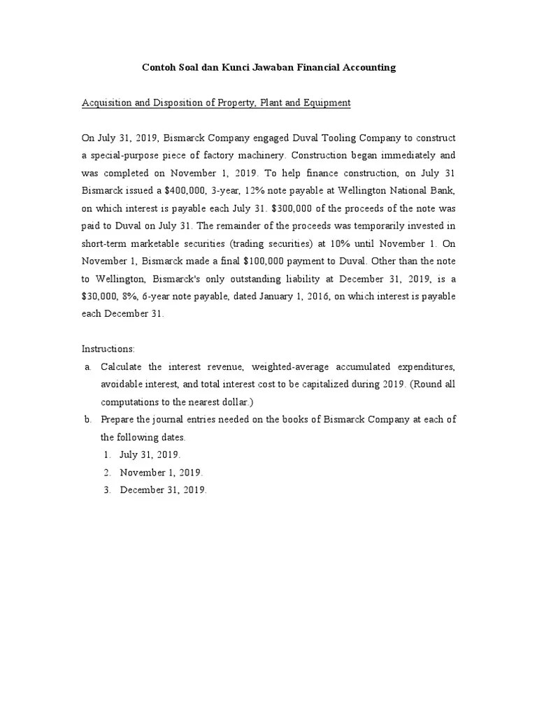 Accounting For Property, Plant And Equipment Acquisitions And ...