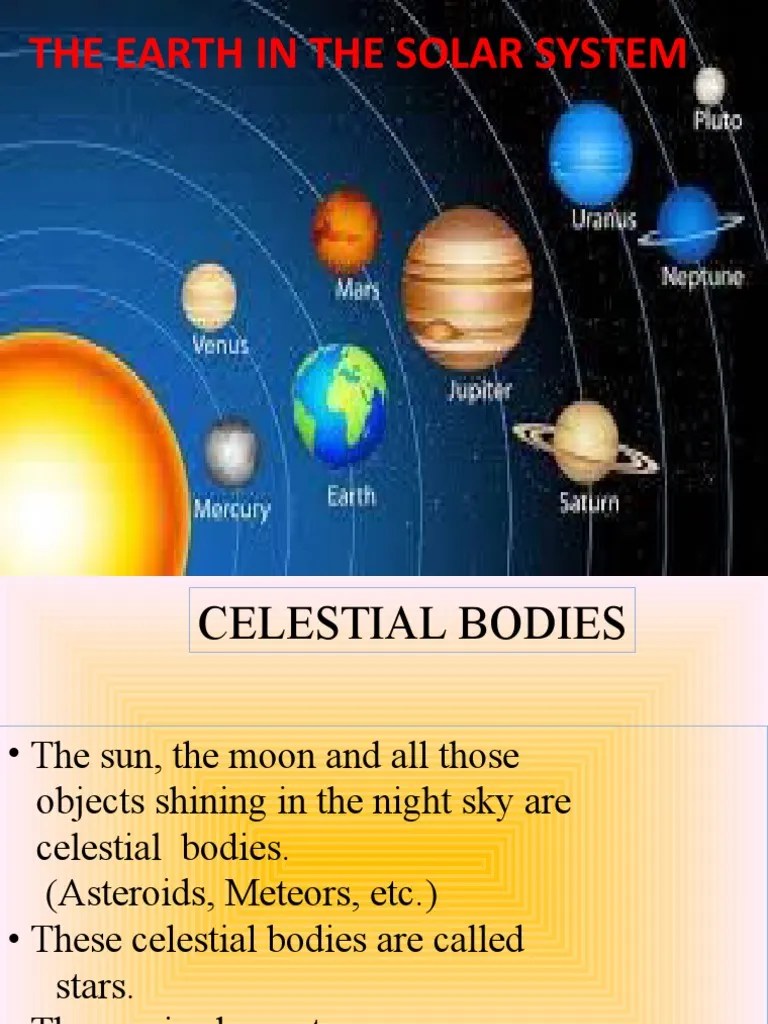 Our Earth And Solar System | PDF | Planets | Solar System