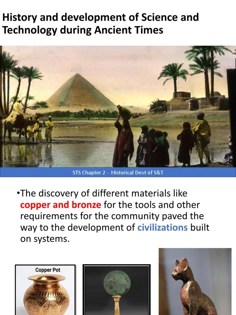 History And Development Of Science & Technology - Ancient Times | PDF ...