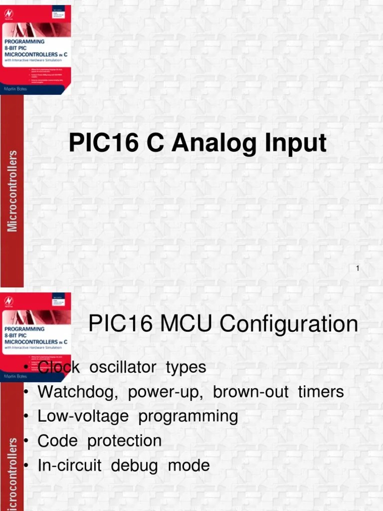 4-Analog Input | Download Free PDF | Analog To Digital Converter ...