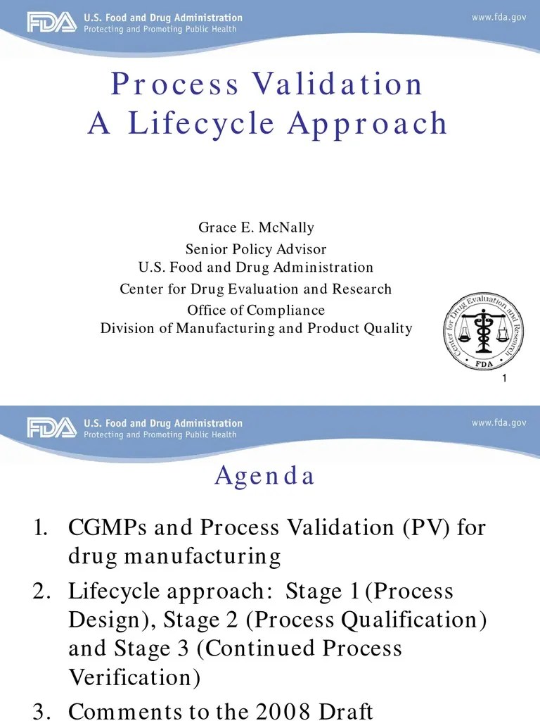 Process Validation FDA | Scientific Method | Verification And Validation