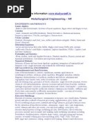 R 2008 M E Manufacture Engg Syllabus Casting