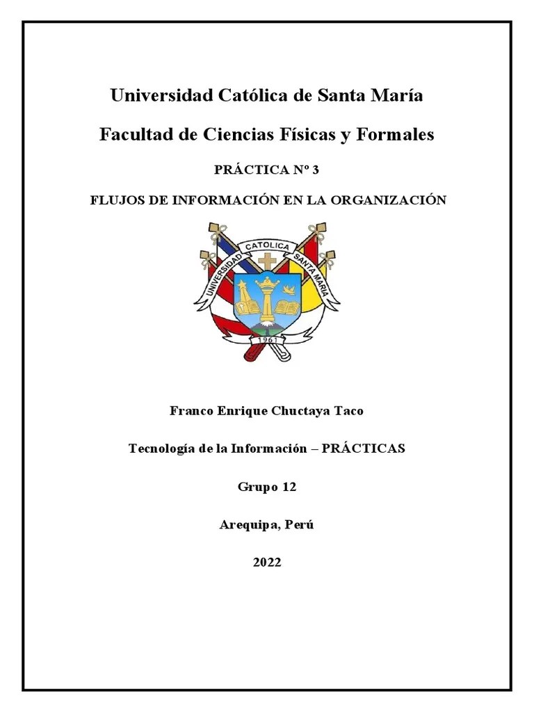 Practica 03 - Tecnologia Practica | Descargar Gratis PDF | Toma De ...