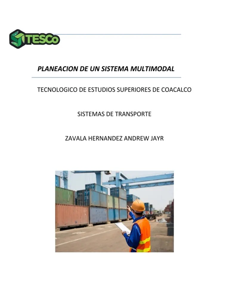 Proyecto Sistemas De Transporte | PDF | Transporte | Transporte ...