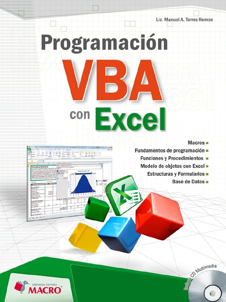 Programación VBA Con Excel - Manuel Ángel Torres Remon-FREELIBROS - ME | PDF | Visual Basic Para ...