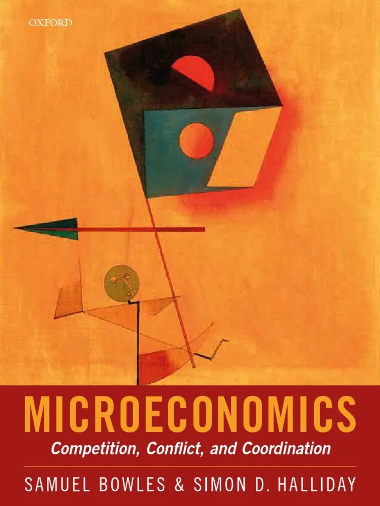 Microeconomics: Competition, Conflict, And Coordination | PDF | Profit ...