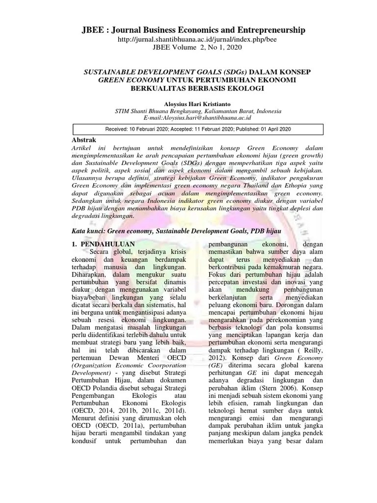 Sustainable Development Goals Sdgs Dalam 117afb34 | PDF