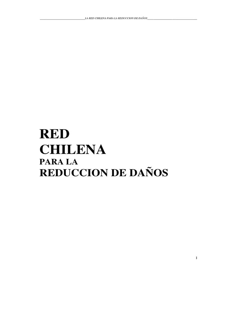 Libro Reducción De Daños | PDF | Chile | Violencia