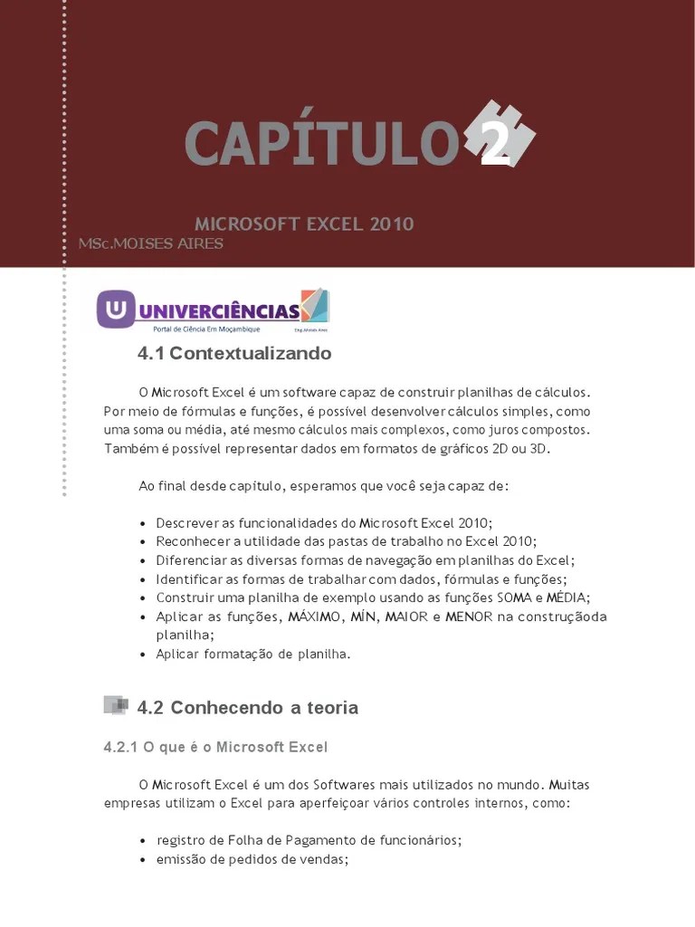 Manual Informatica Basica-Excel | PDF | Planilha | Microsoft Excel