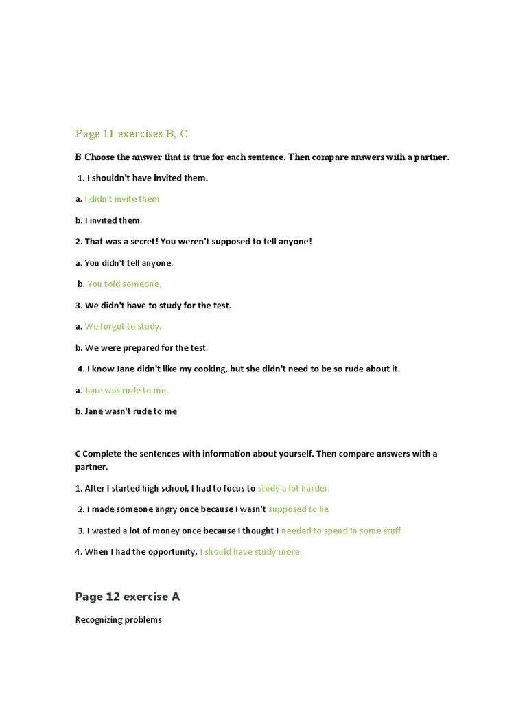 Unit 2 And 3 Exercises | PDF | Linguistics