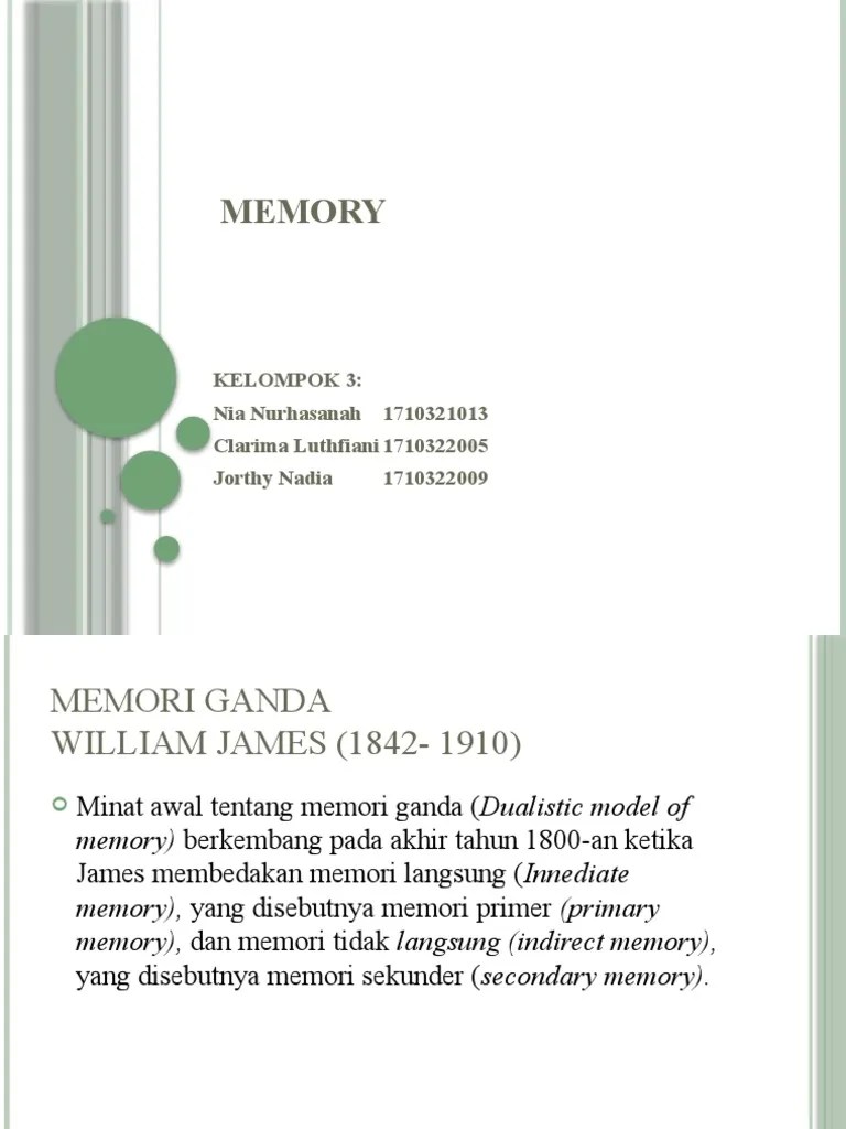 Memory | PDF