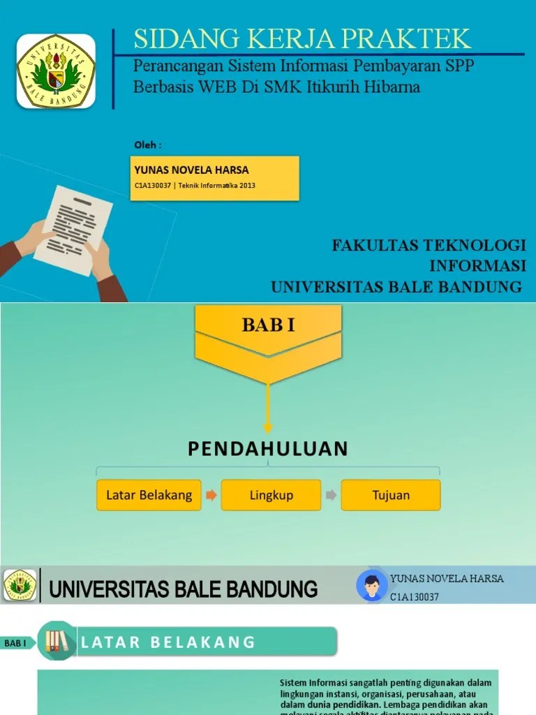 Perancangan Sistem Informasi Pembayaran SPP Berbasis WEB Di | PDF