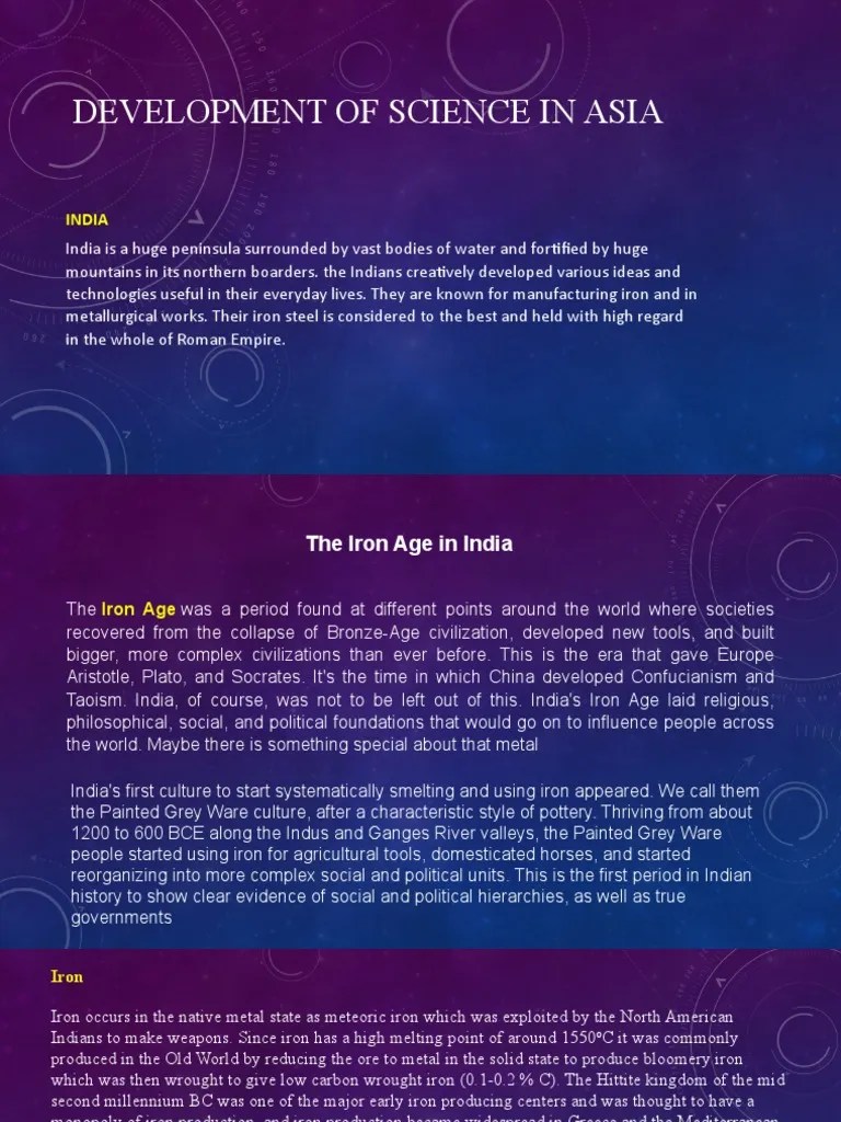 The Foundations Of Science And Technology In Ancient India ...