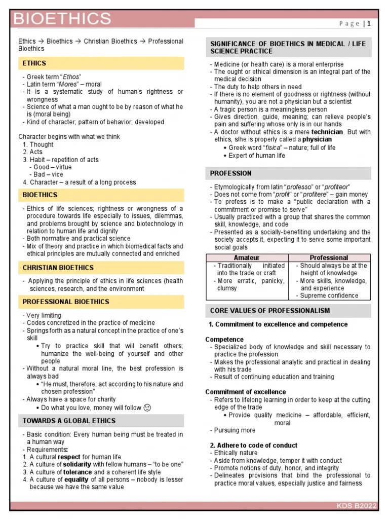 Bioethics | PDF | Organ Donation | Informed Consent