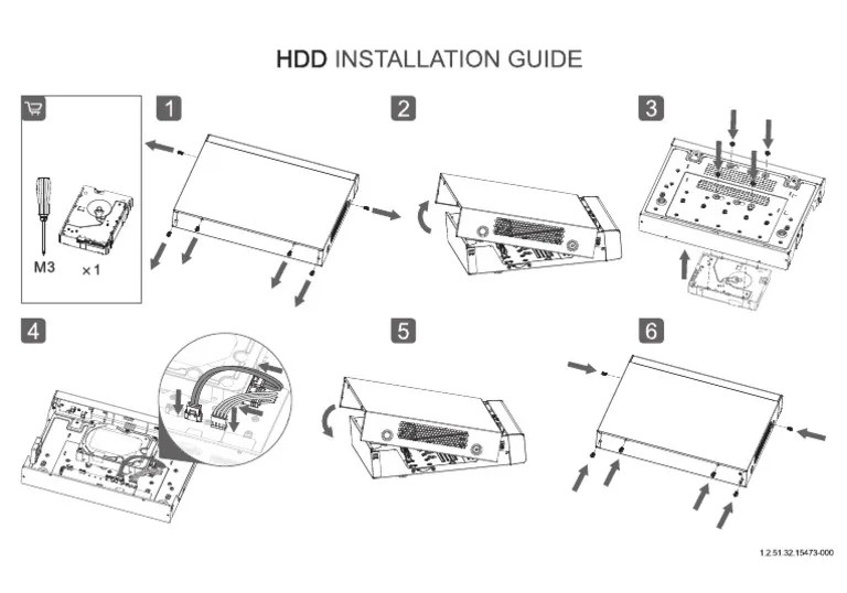 HDD Installation Guide | PDF