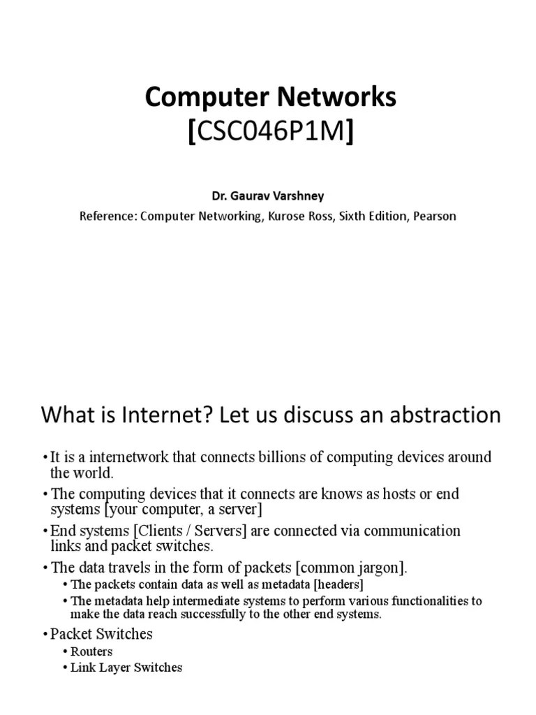 Internet: Packet Switching And Protocols | PDF | Hypertext Transfer ...
