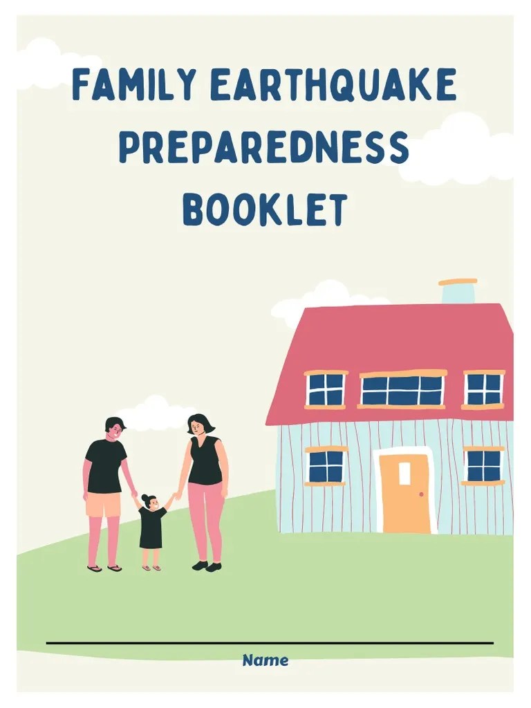Earthquake Preparedness Booklet | PDF