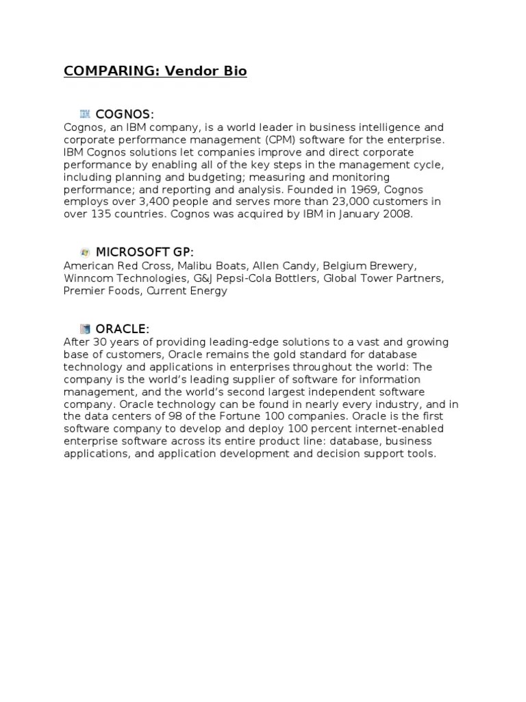 BI Tools Comparison | PDF | Business Intelligence | Oracle Database