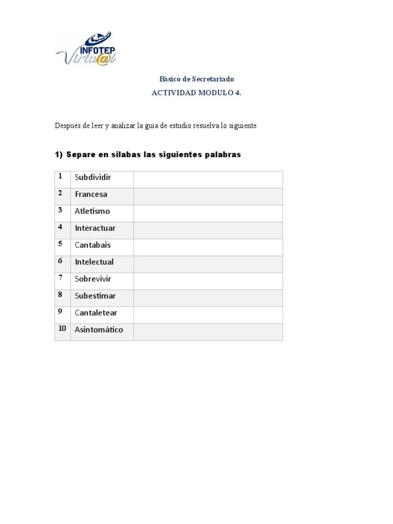 Actividad 1 MODULO 3 | PDF