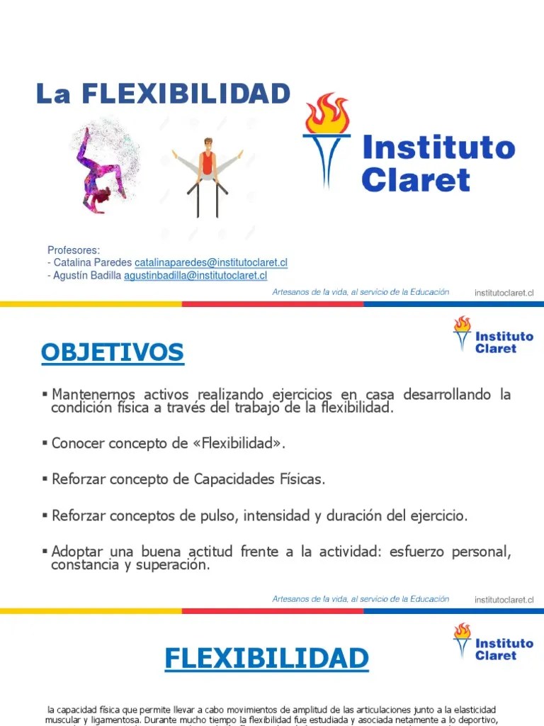 Entrenamiento De La Flexibilidad | PDF | Flexibilidad (anatomía ...